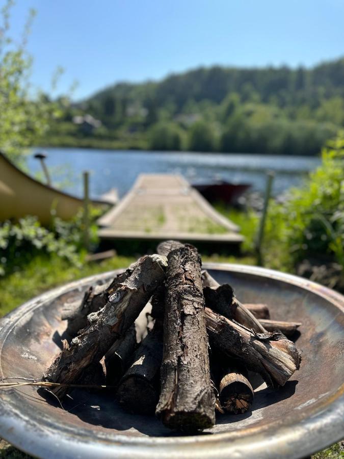 Glamping On Idyllic Lake, Paddle Boards & Rowboat Porsgrunn Ngoại thất bức ảnh
