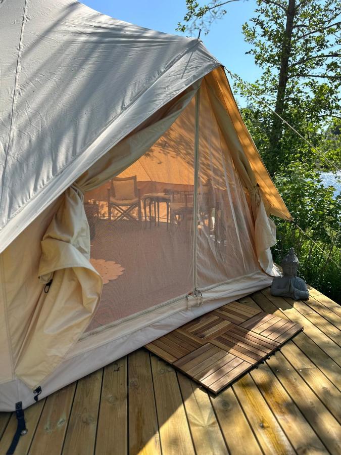 Glamping On Idyllic Lake, Paddle Boards & Rowboat Porsgrunn Ngoại thất bức ảnh